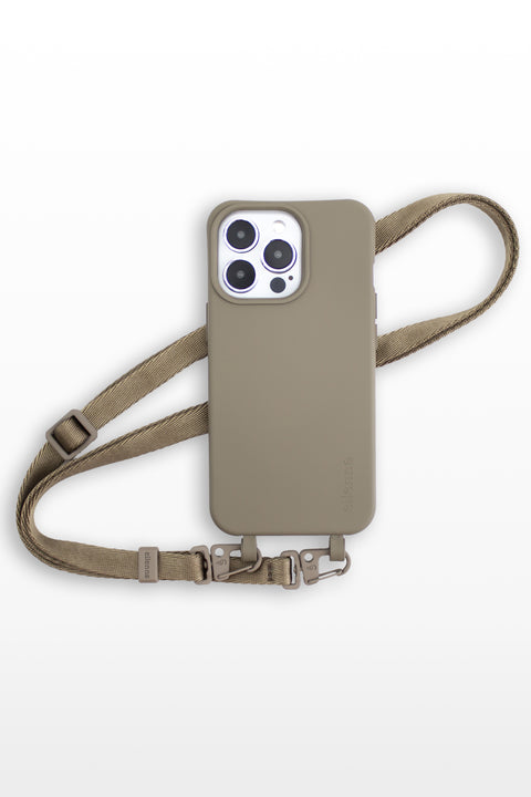 Phone case with strap, Oak