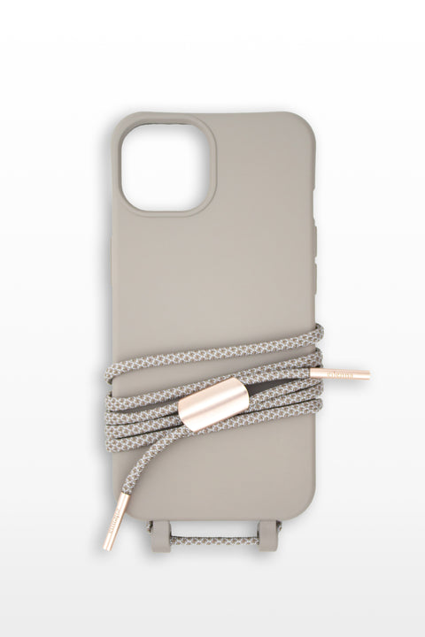 Mobile phone case with detachable cord, Clay & Ginger