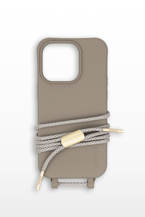 Mobile phone case with detachable cord, Oak & Ginger