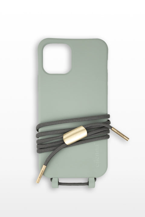 Phone case with detachable cord, Sage & MUD