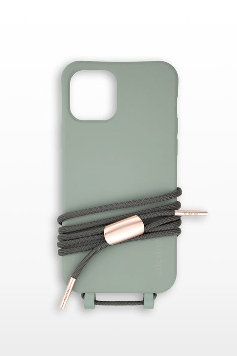 Funda para móvil con cordón extraíble, Sage &amp; MUD