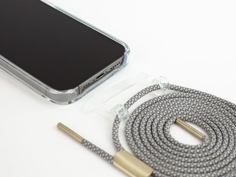 Handykette mit CLEAR Smart Case & Kordel Trudi Truly