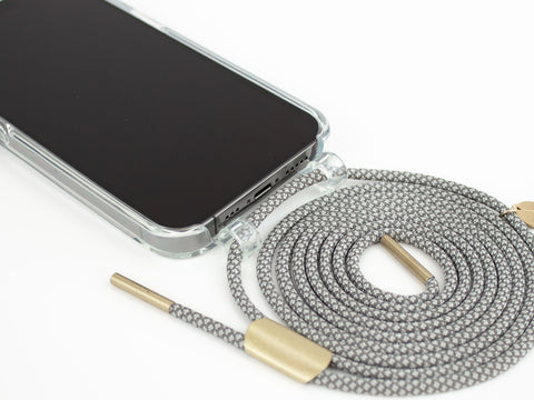 Handykette mit CLEAR Smart Case & Kordel Trudi Truly